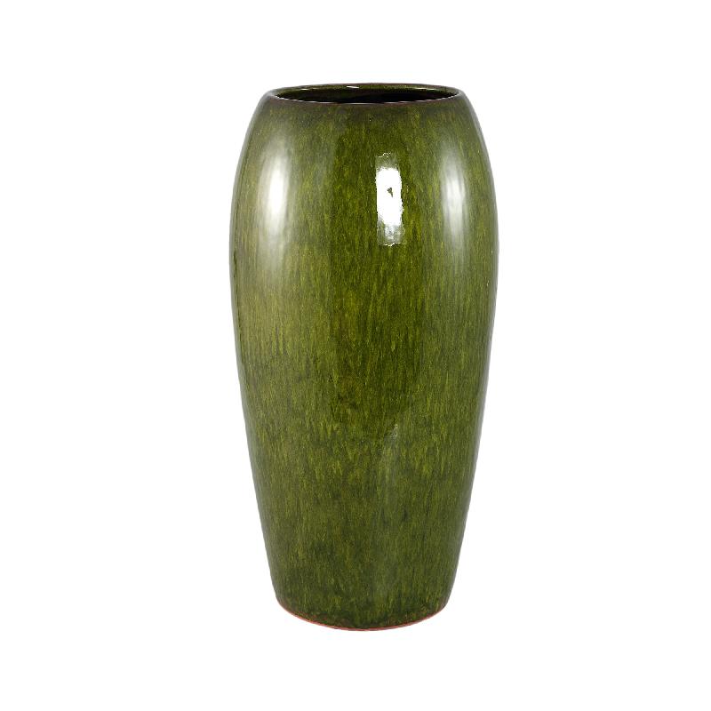 Tamica Donkergroene Keramische Pot M 61.5x31x31 cm