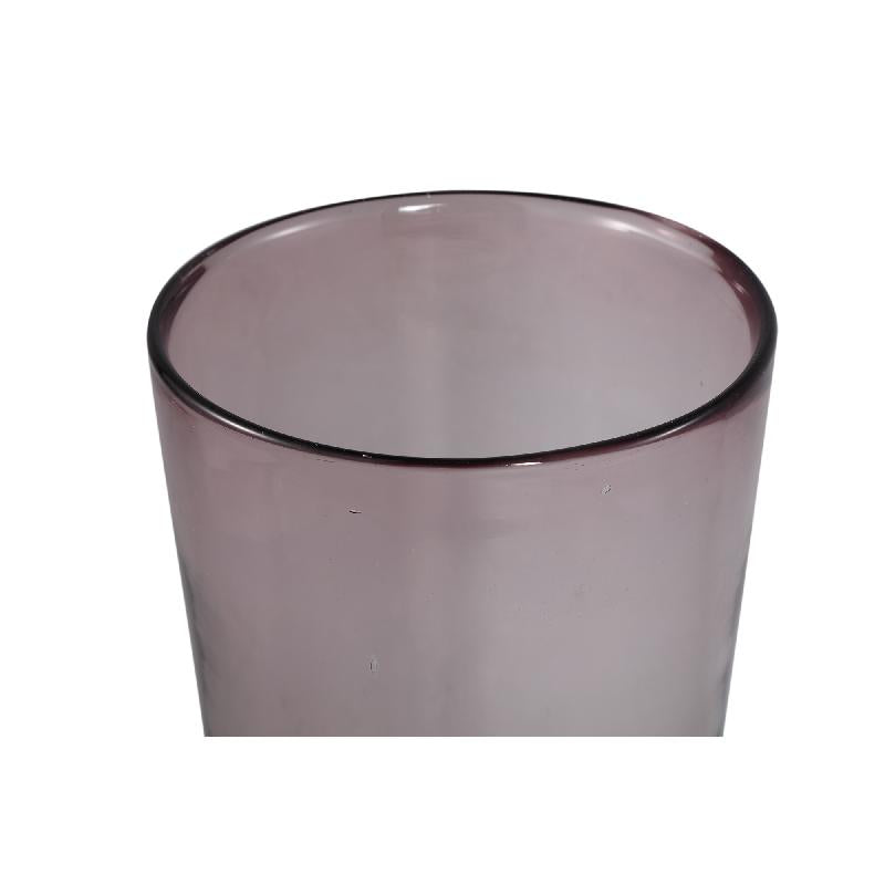 Mehran Roze Glazen Kraantjes Vaas Groot S 39x18x18 cm