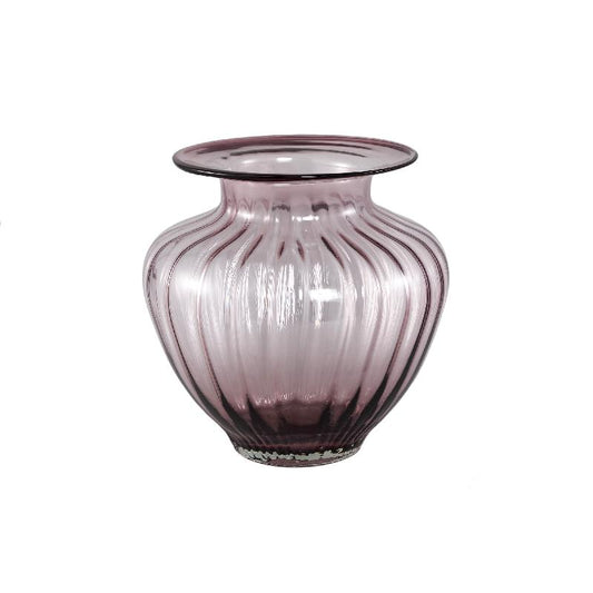 Marlisha Roze Glazen Vaas Big Round 40x40x40 cm