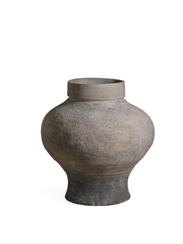 Michle Beige Cement Vintage Pot M 81.5x76x76 cm