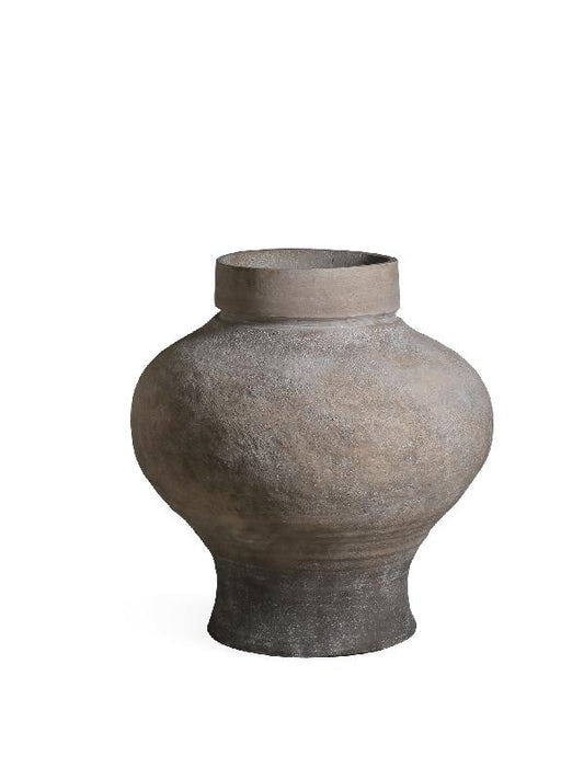 Michle Beige Cement Vintage Pot M 81.5x76x76 cm