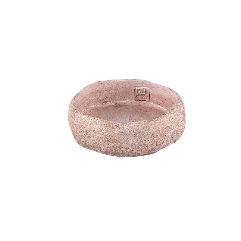 Yadin Roze Cementschaal Onregelmatig Gevormd S Set van 12 Stuks 6x20x20 cm