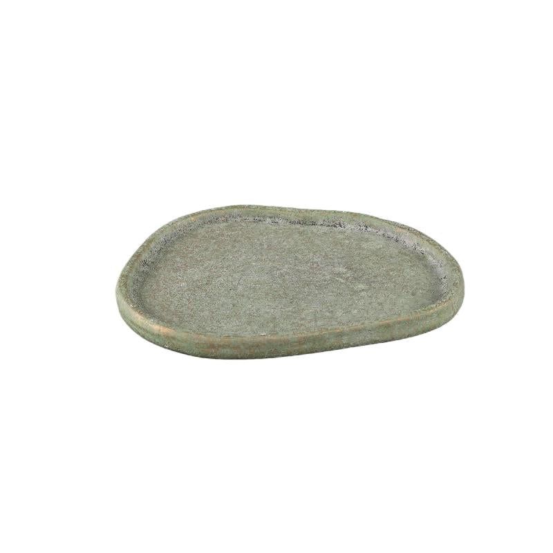 Killeen Groen Organic Dienblad Cement S - Set van 12 2x29x26 cm