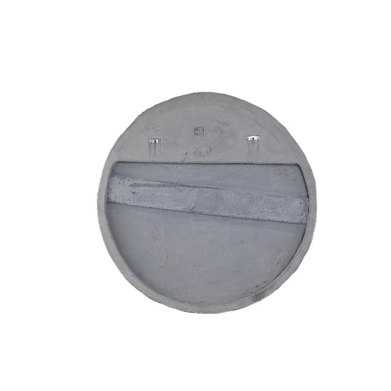 Jaslena Beige Fiber Cement Wandpaneel Rond L 90x90x4 cm