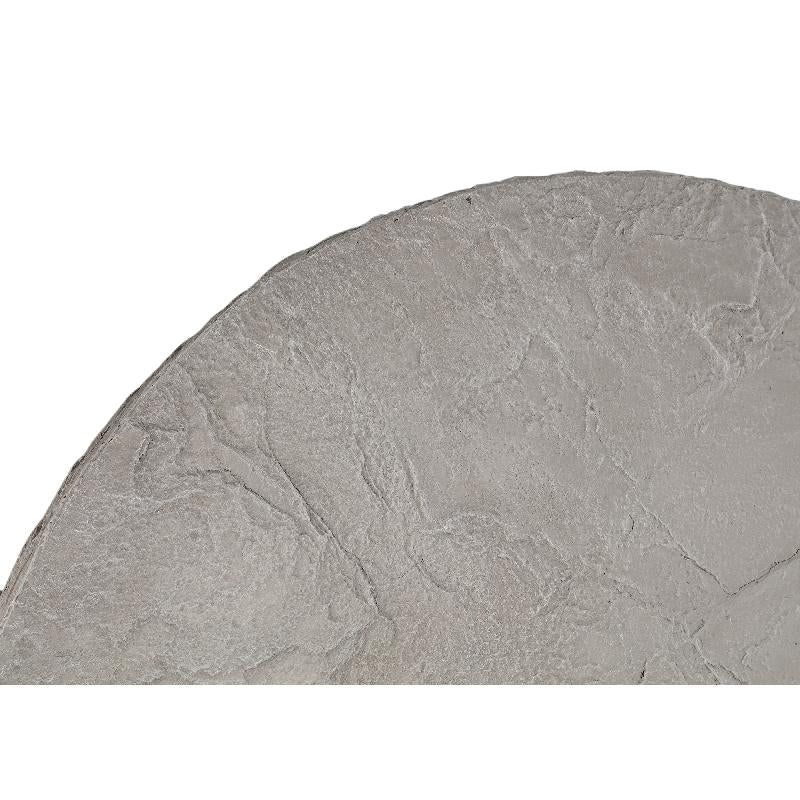 Jaslena Beige Fiber Cement Wandpaneel Rond L 90x90x4 cm