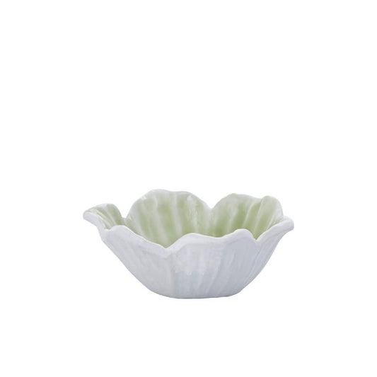 Wonda Mint Groen Gietaluminium Bloemvormige Schaal S Set van 8 4x12x12 cm