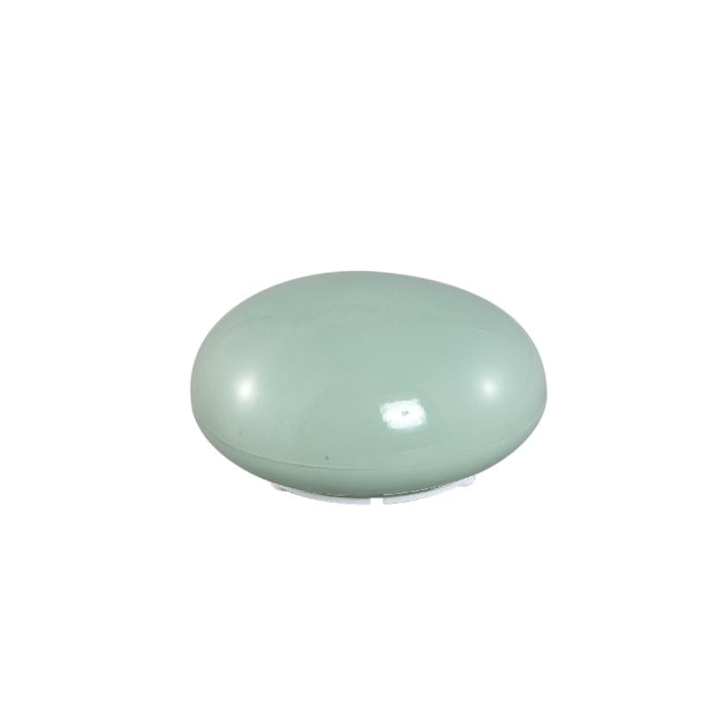 Shalon Mintgroen Steen LED Licht Oplaadbaar Set van 4 6.5x12x12 cm