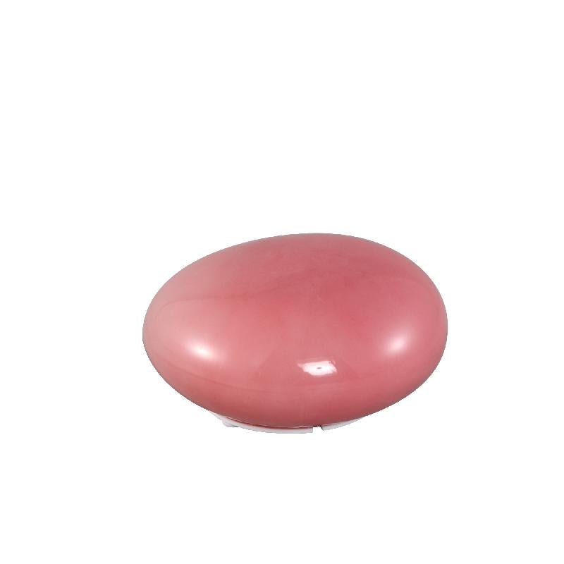 Shalon Donkerroze Steen LED-Licht Oplaadbaar Set van 4 7x14x12.5 cm