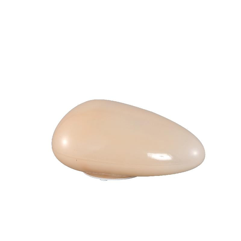 Shalon Beige Stenen LED Licht Set van 4 Stuks Oplaadbaar L 8x18.5x12 cm