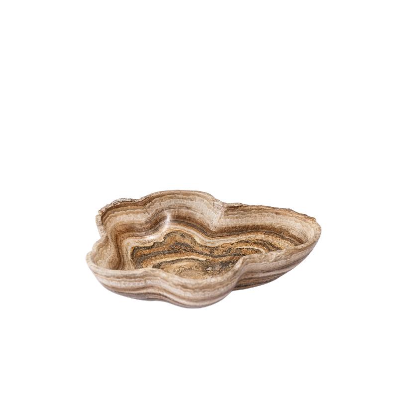Brooker Natural Onyx Lapis Golvende Schaal 12x45x35 cm