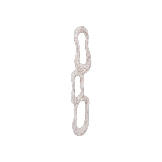 Camare Beige Gietaluminium Abstract Open Wandpaneel 84.5x21x2 cm