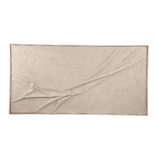 Dizze Zand Wandpaneel Canvas Textile Wave L 82.5x162.5x5 cm