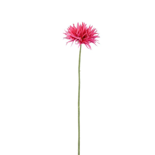 Gerbera Bloem Felroze Kunstbloem - Set van 12 55x12x9 cm