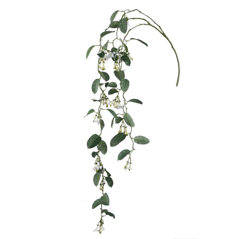 Leaves Plant Groen Wit Stephanotis Hangend Set van 6 Stuks 160x130x17 cm