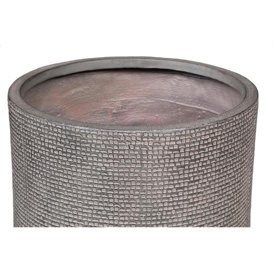 Rylon Bruine GRC Pattern Pot Rond Set van 4 95x60x60 cm