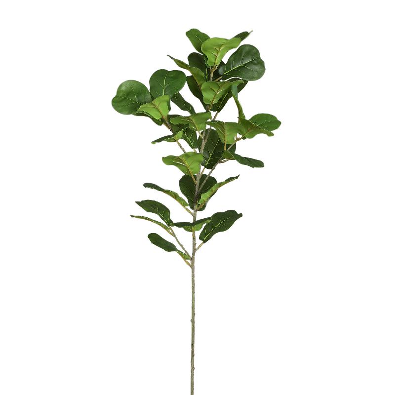 Leaves Plant Groen Fiddle Leaf Fig Spray - Set van 12 Stuks 95x50x28 cm