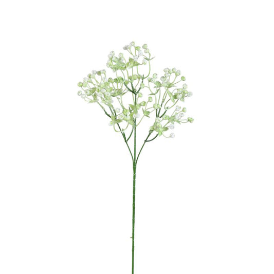 Twig Plant Witte Gypsophila Spray Set van 12 Stuks 63x23x23 cm