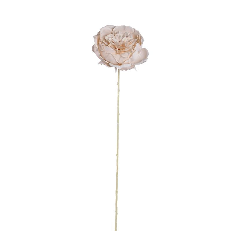 Rose Flower Crème Roos Bloem Tak - Set van 12 66x7x15 cm