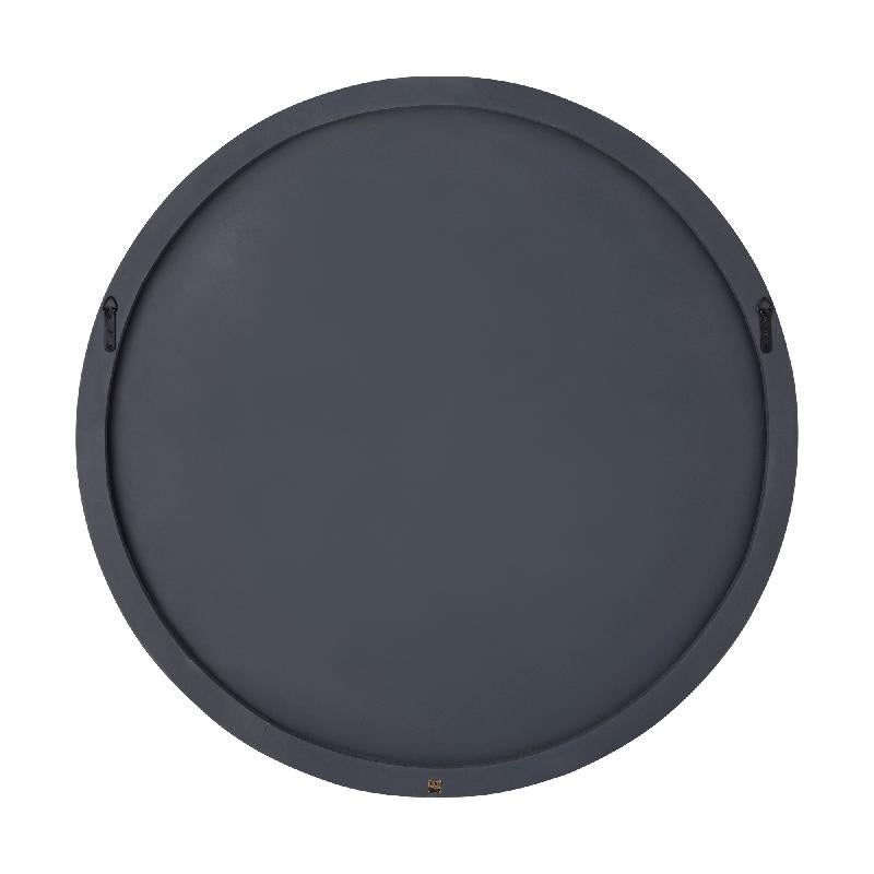 Toran Bronzen MDF Dik Rond Streep Wandpaneel L 120x120x7.5 cm