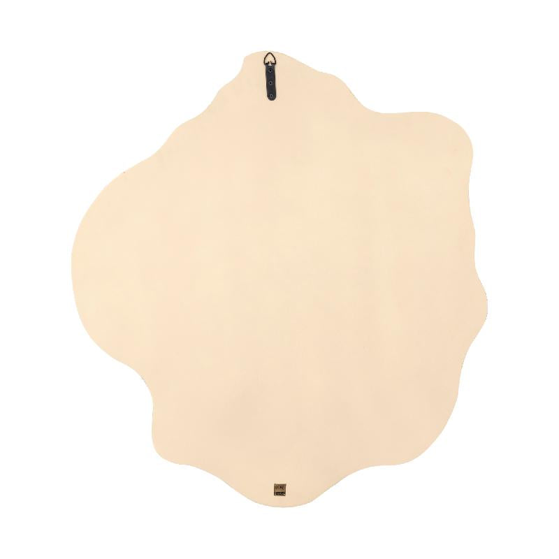 Abbie Beige MDF Golvend Organisch Wandpaneel S 60x53x3.4 cm