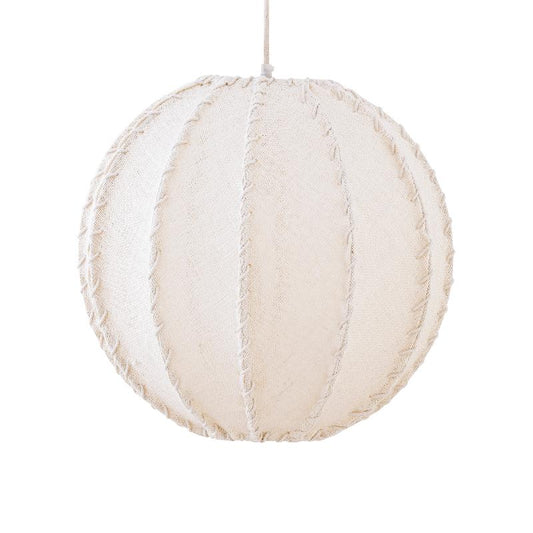 Myka Crème Jute Hanglamp Bolvorm S 47x45x45 cm
