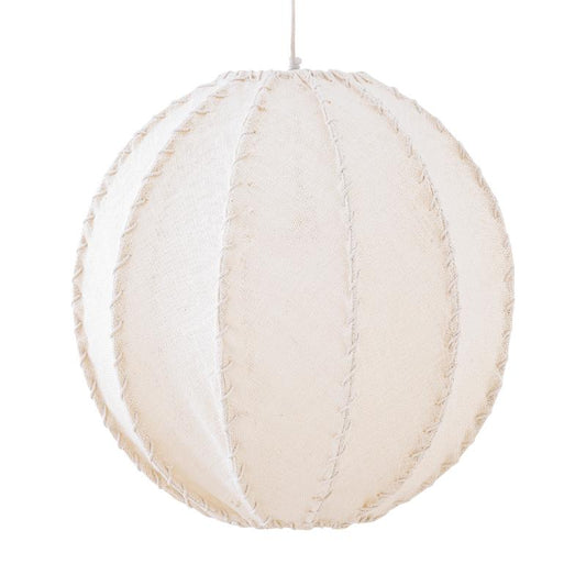 Myka Crème Jute Hanglamp Bolvorm L 58x56x56 cm
