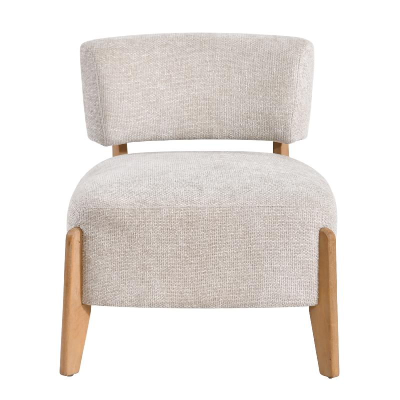 Vale Fauteuil Legacy 15 Dove Rubberhout 75x73x66.5 cm