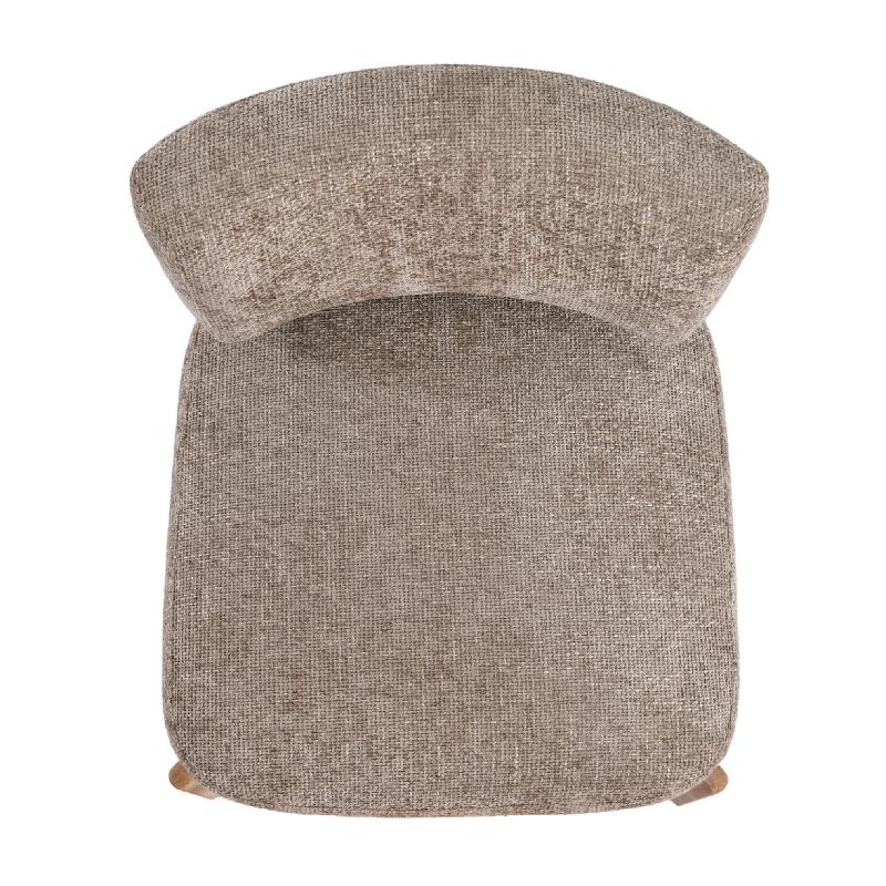 Vale Taupe Fauteuil Legacy 3 Mink Rubberhout 75x73x66.5 cm