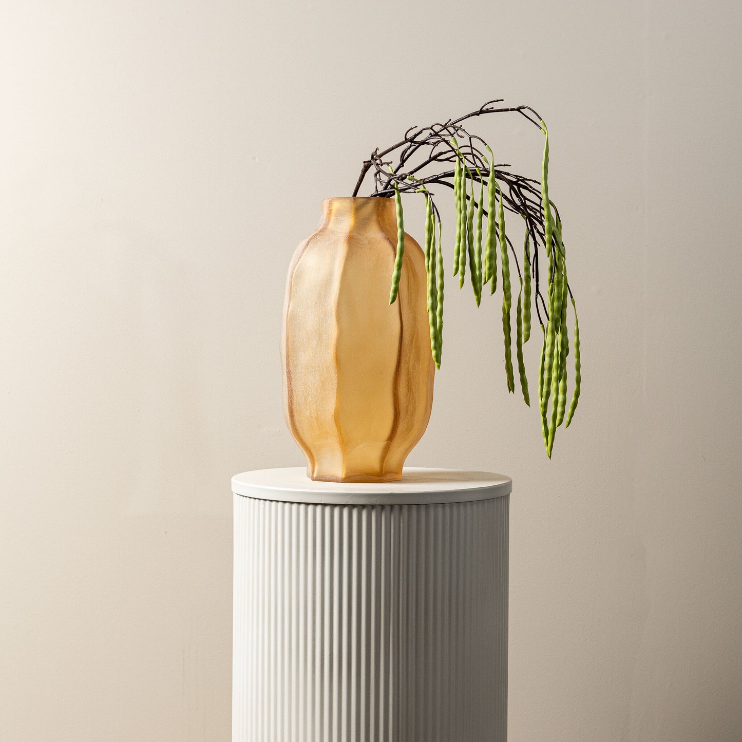 Twig Plant Groen Hangende Acacia Boon Spray - Set van 12 17x60x17 cm
