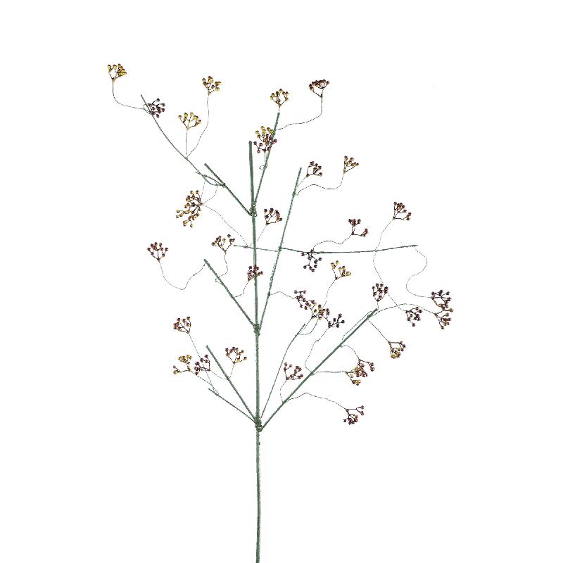 Berry Plant Mos Groen Smilax China Spray - Set van 6 110x55x15 cm