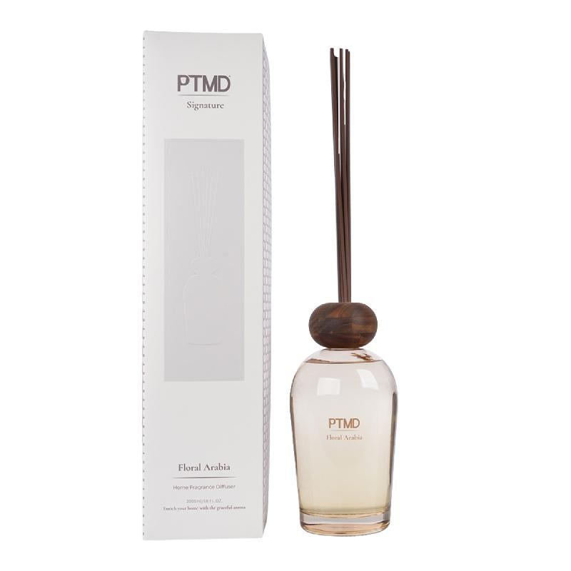 PTMD Signature Floral Arabia Sticks Set van 2 Stuks - Huisparfum 61x14.5x14.5 cm