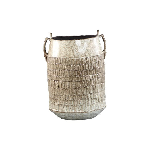 Telise Beige Keramische Decoratieve Amfora Vaas 49x34x25 cm