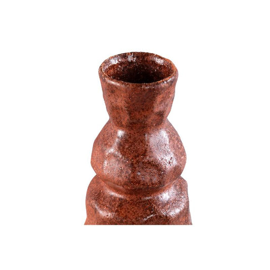 Kirsey Bordeaux Keramische Vaas Onregelmatige Vorm Set van 2 42x12.5x12.5 cm