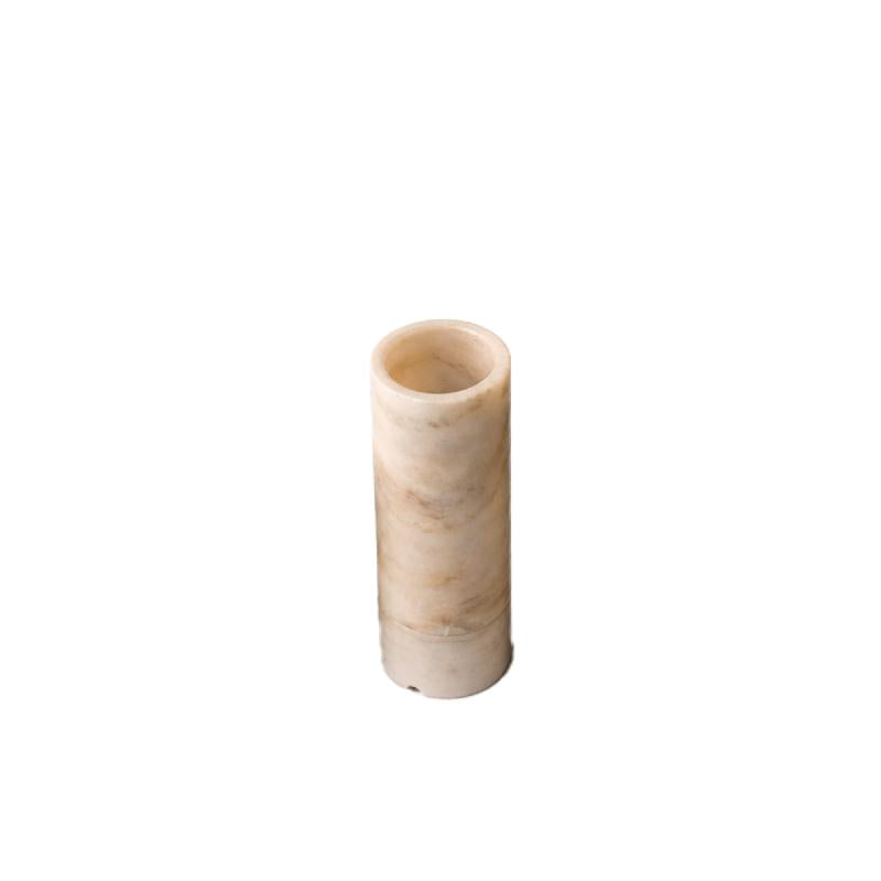 Lakira Wit Onyx Hoog Windlicht M 40x10x10 cm