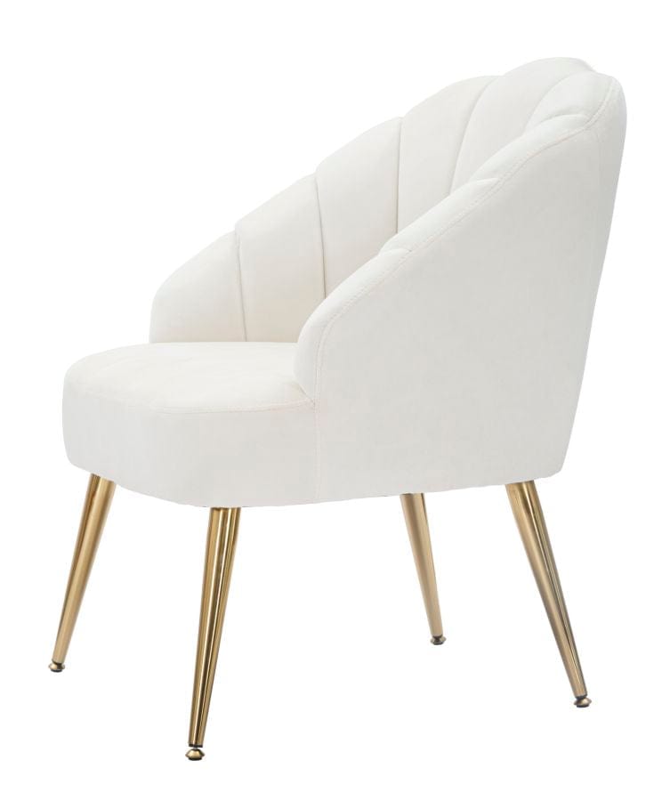 Mauro Ferretti ARMCHAIR SHELL CREMA CM 65X69X84