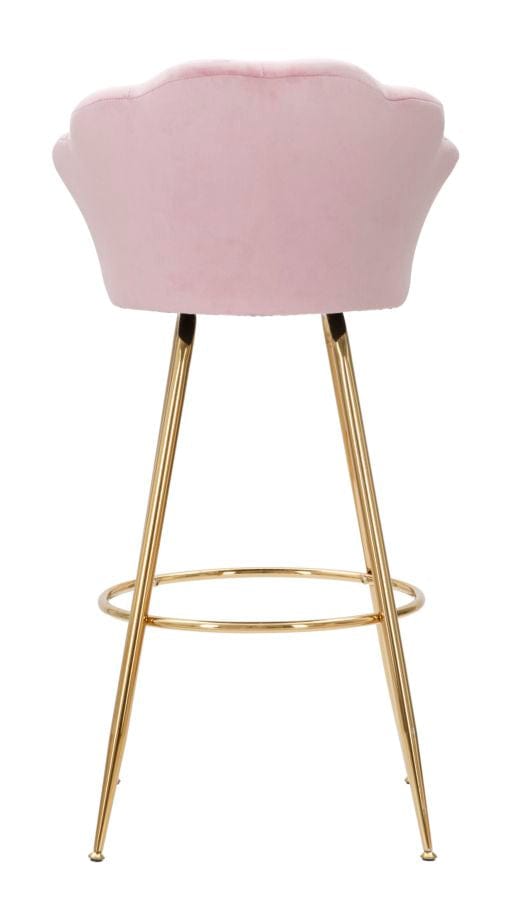 Mauro Ferretti BAR STOOL BAR VIENNA ROSA CM 55X53X110