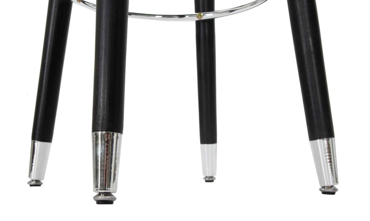 Mauro Ferretti BAR STOOL PARIS BLU/SILVER CM Ø 35X74