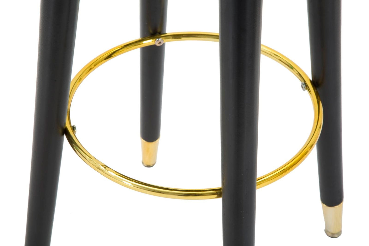 Mauro Ferretti BAR STOOL PARIS TEAL/GOLD CM Ø 35X74