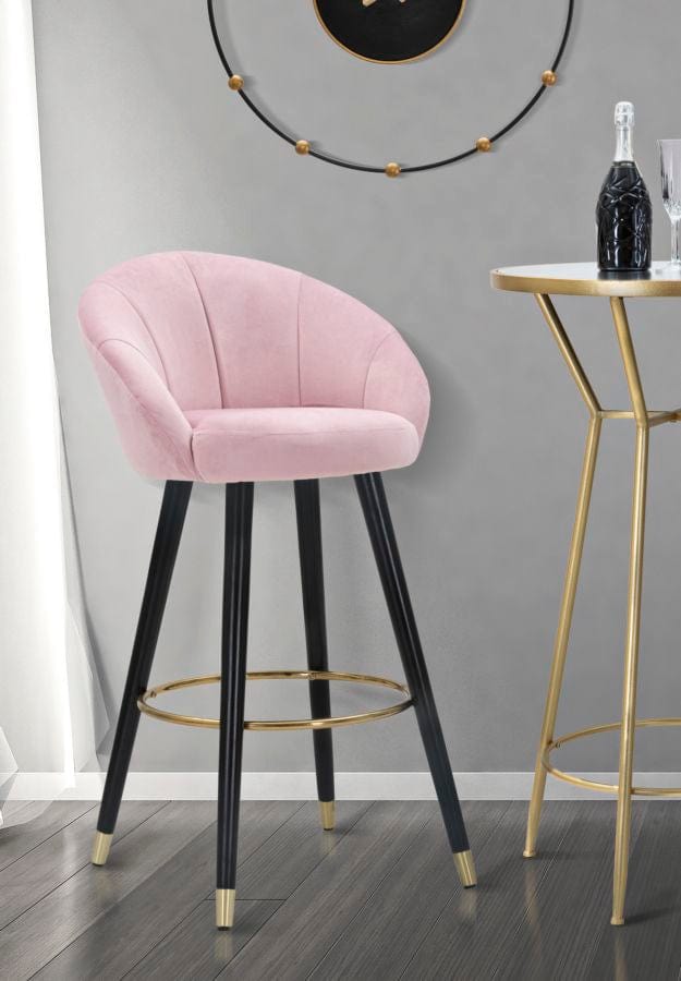 Mauro Ferretti BAR STOOL PRAGUE ROSA CM 55X56X104