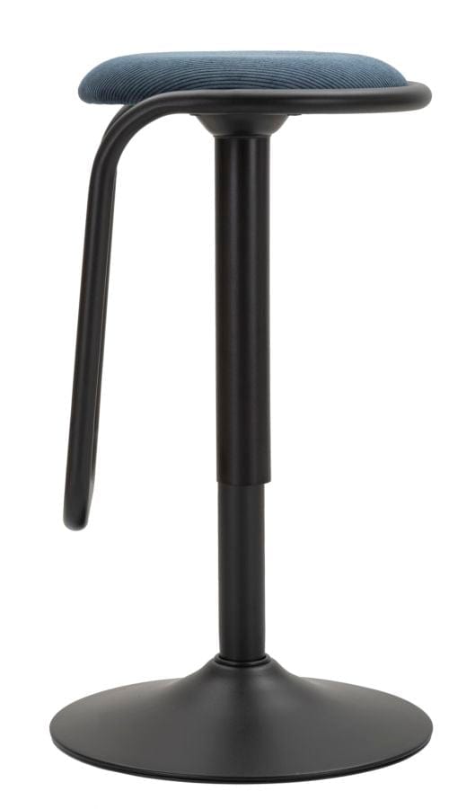 Mauro Ferretti BAR STOOL WITH LIFT DESTINY NAVY CM Ø 41X61-83