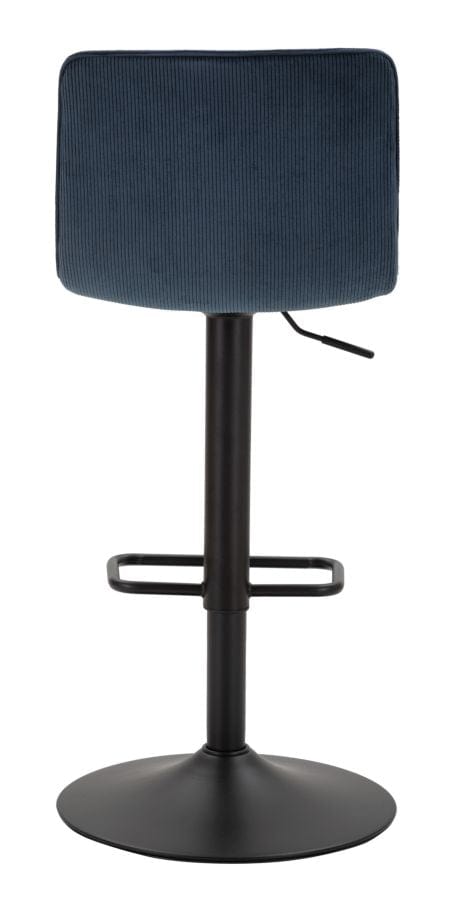 Mauro Ferretti BAR STOOL WITH LIFT HIGH NAVY CM 43X49,5X85,5-107(SEAT CM 61-82,5)