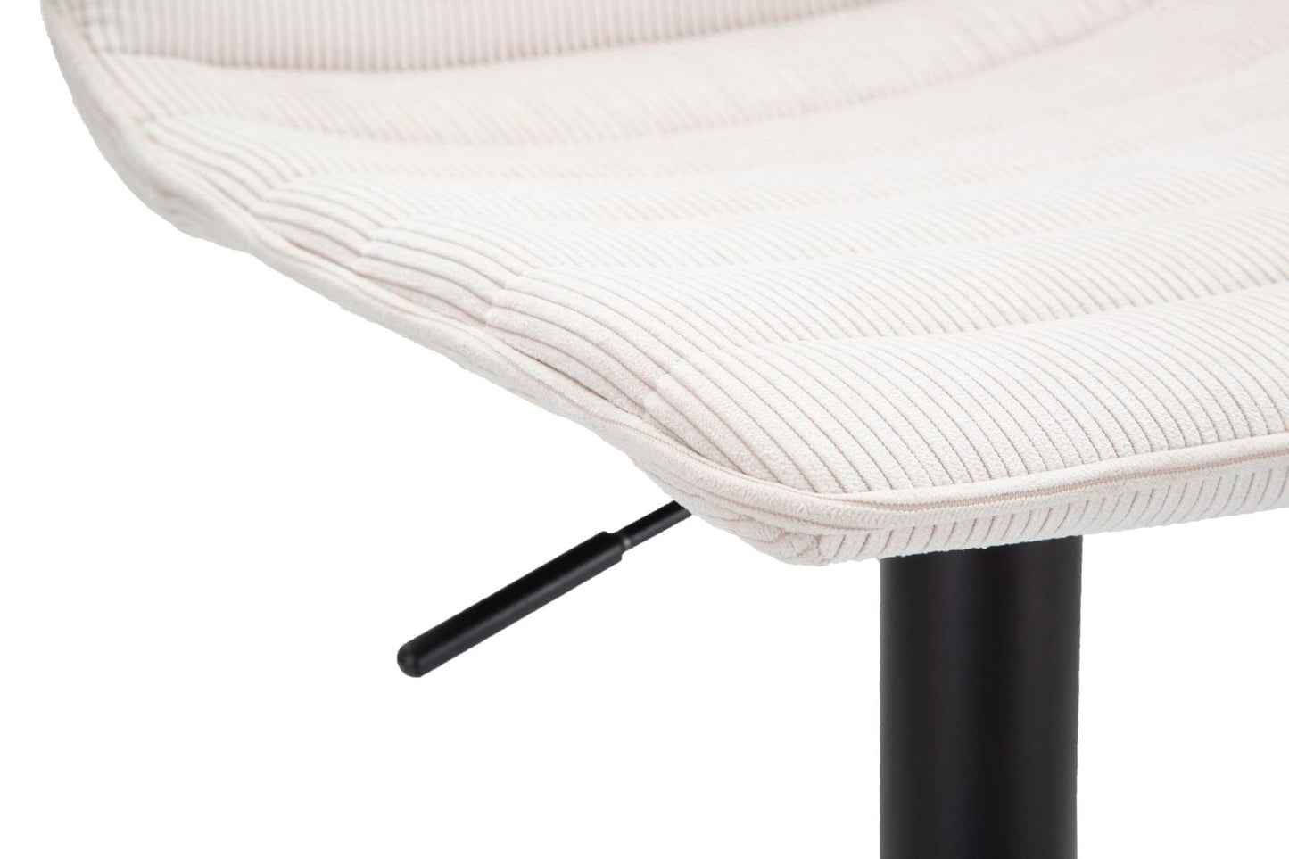 Mauro Ferretti BAR STOOL WITH LIFT HIGH WHITE CM 43X49,5X85,5-107(SEAT CM 61-82,5)