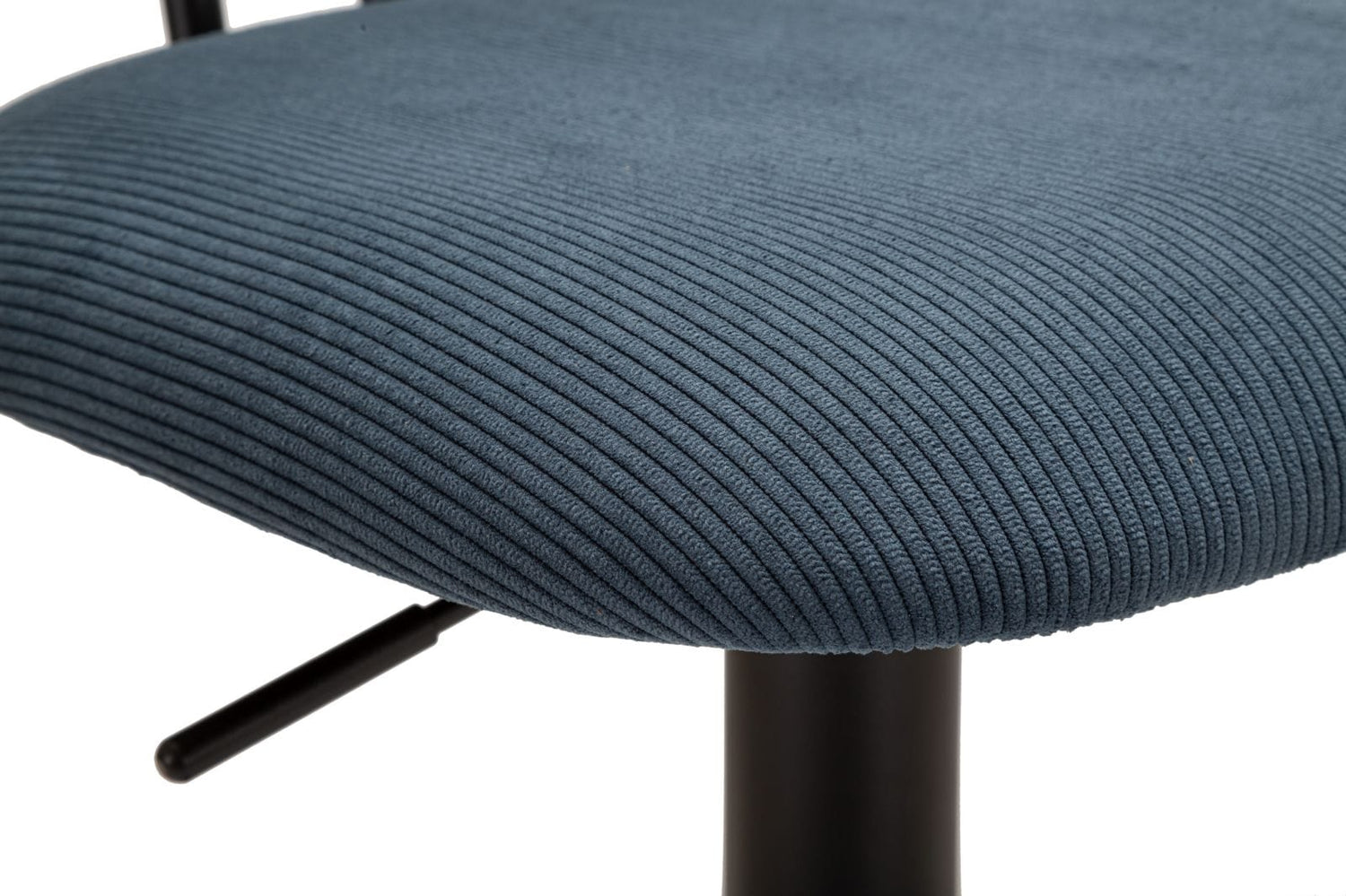 Mauro Ferretti BAR STOOL WITH LIFT LIGHT NAVY CM 41X47,5X85-106,5(SEAT CM 61-83)