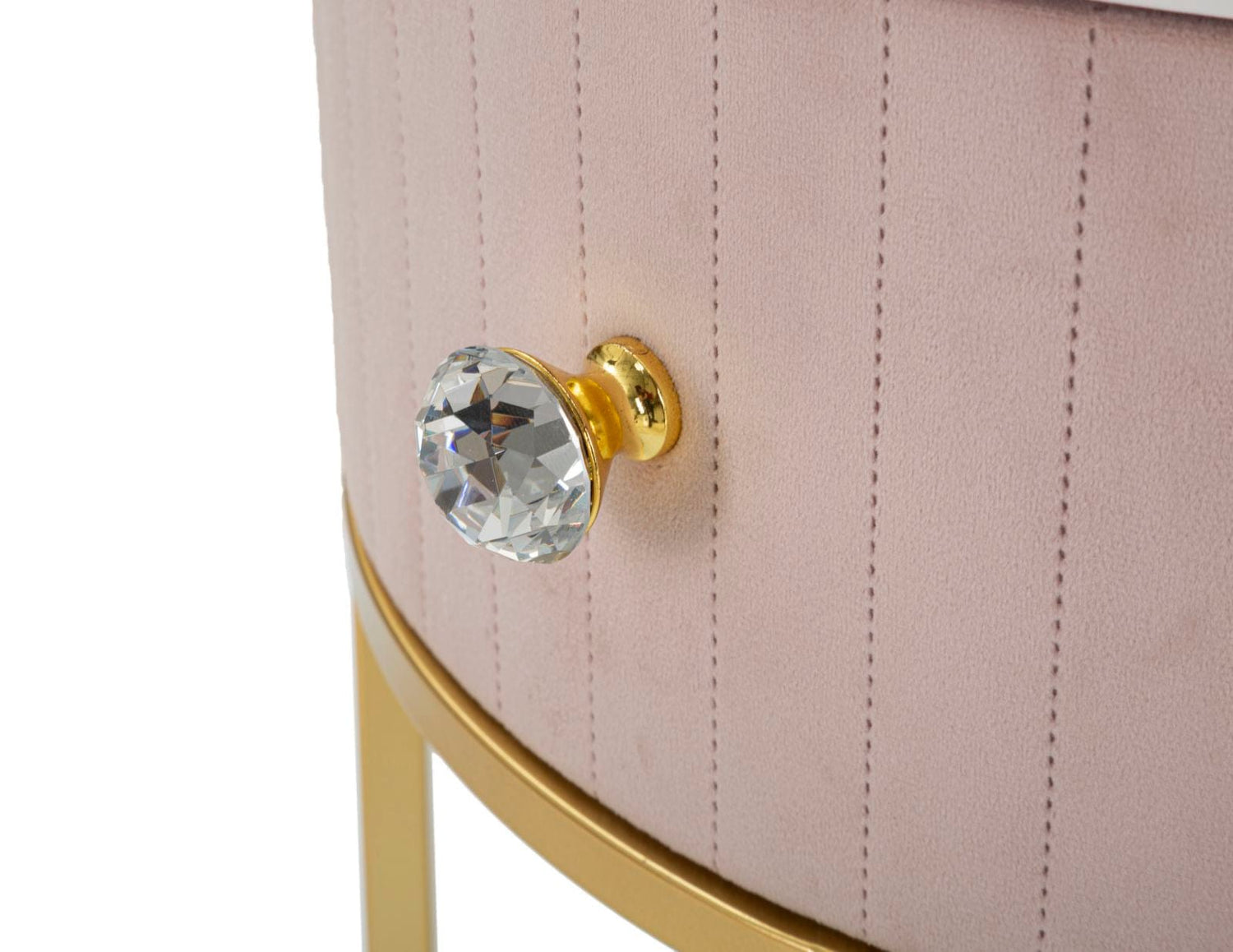 Mauro Ferretti BED SIDE MONTPELLIER PINK CM Ø 42X48