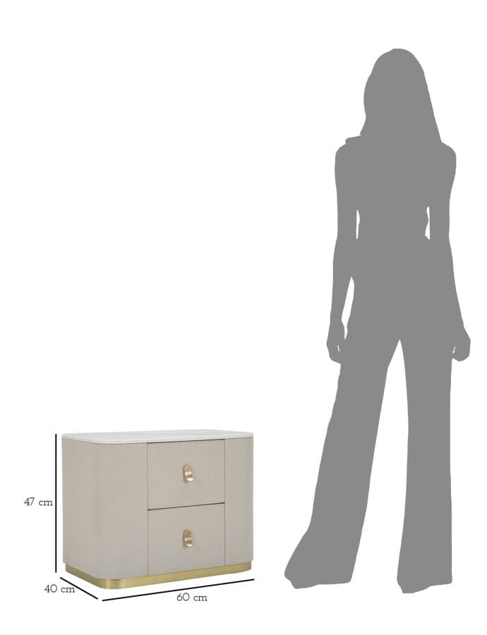 Mauro Ferretti BEDSIDE BEAUTY CM 60X40X47