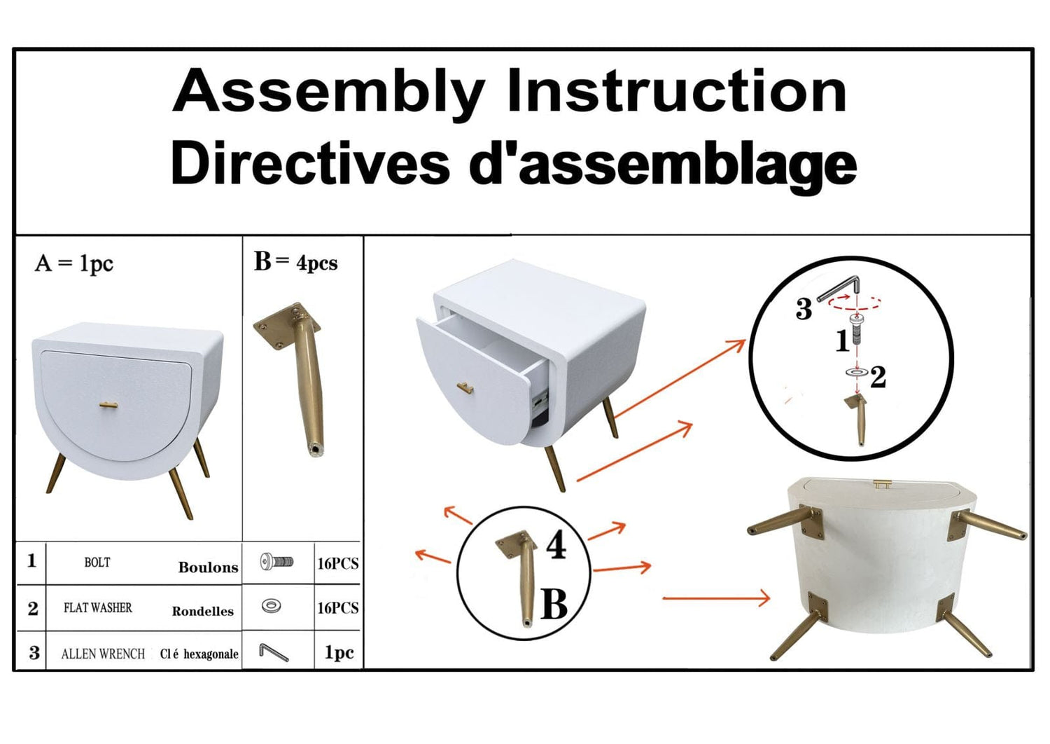 Mauro Ferretti BEDSIDE VENUS CM 50X32X50