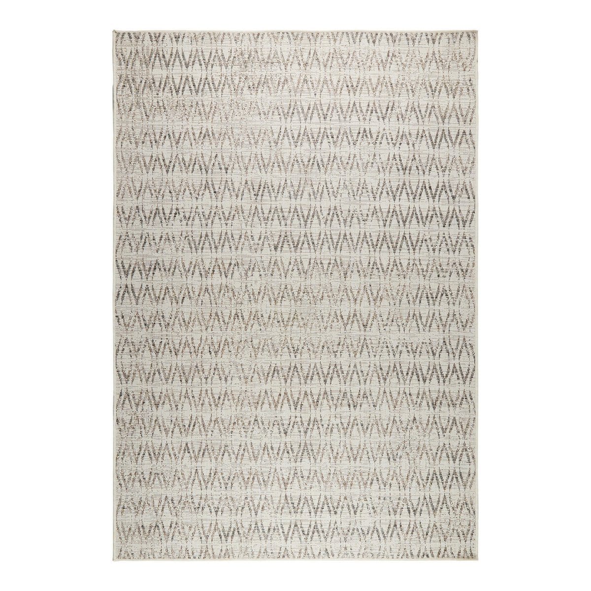Mrcarpet Buitenkleed - Fermo Wit/Zand 160 x 230cm