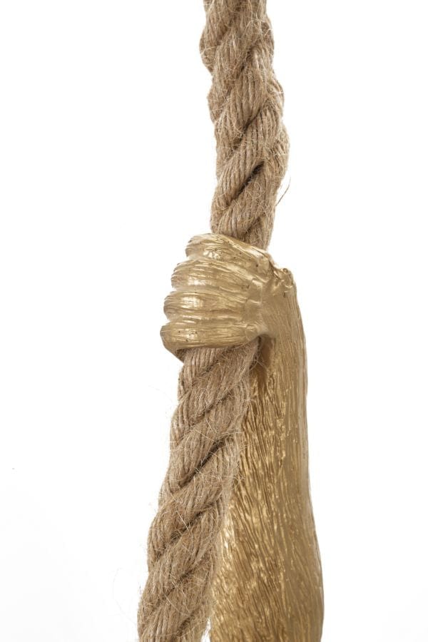 Mauro Ferretti CEILING LAMP MONKEY GOLD CM Ø 27X32X60