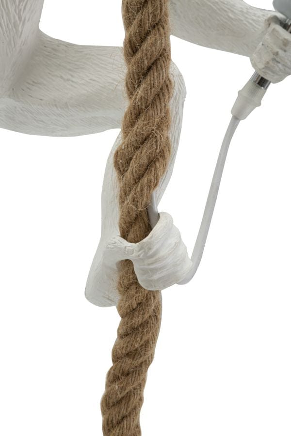 Mauro Ferretti CEILING LAMP MONKEY WHITE CM Ø 27X32X60