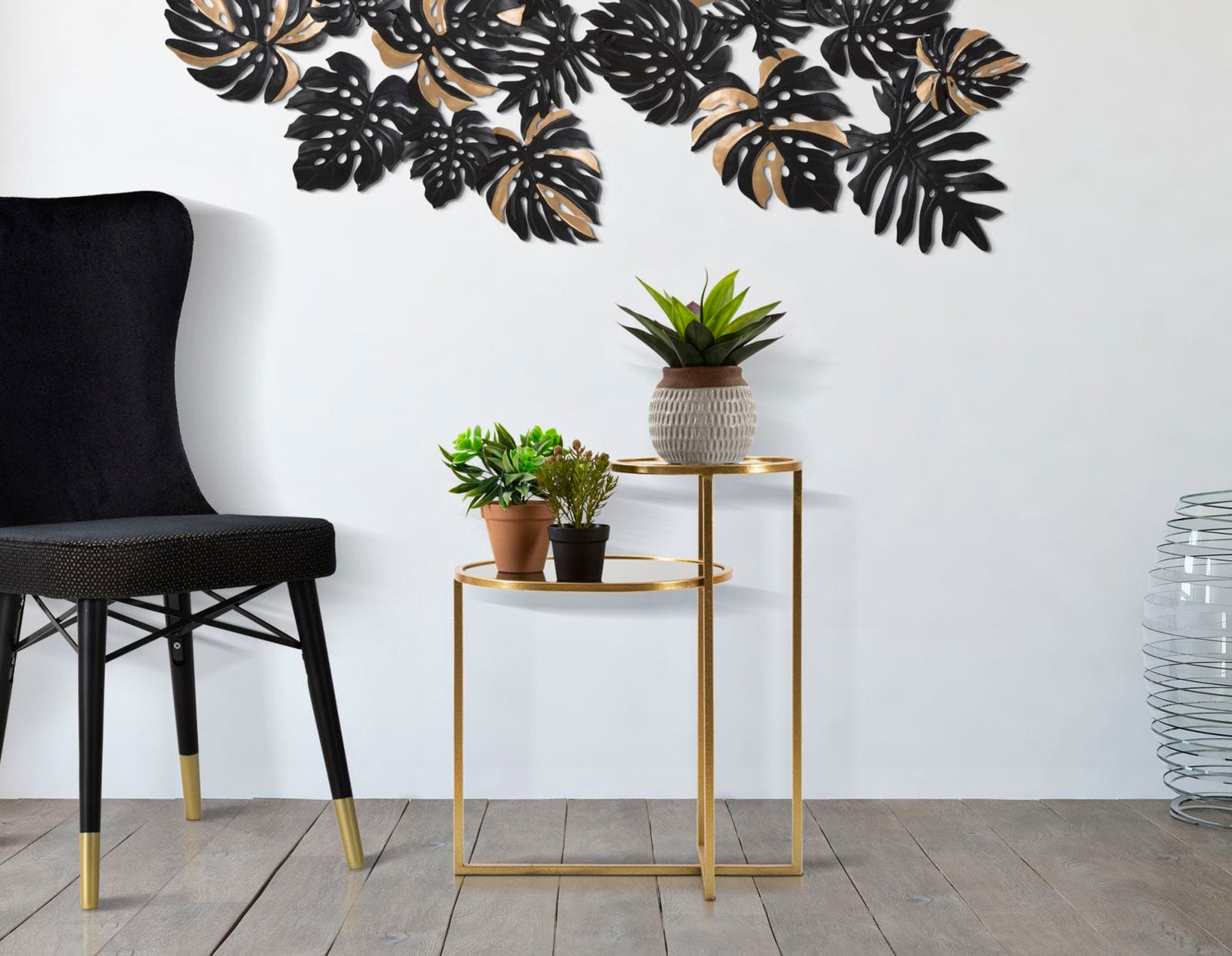 Mauro Ferretti COFFEE TABLE 2 LEVELS CM 50X40X60,5